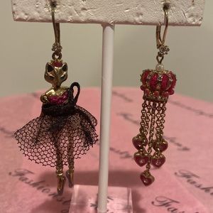 Betsy Johnson Fashion Jewelry Earrings